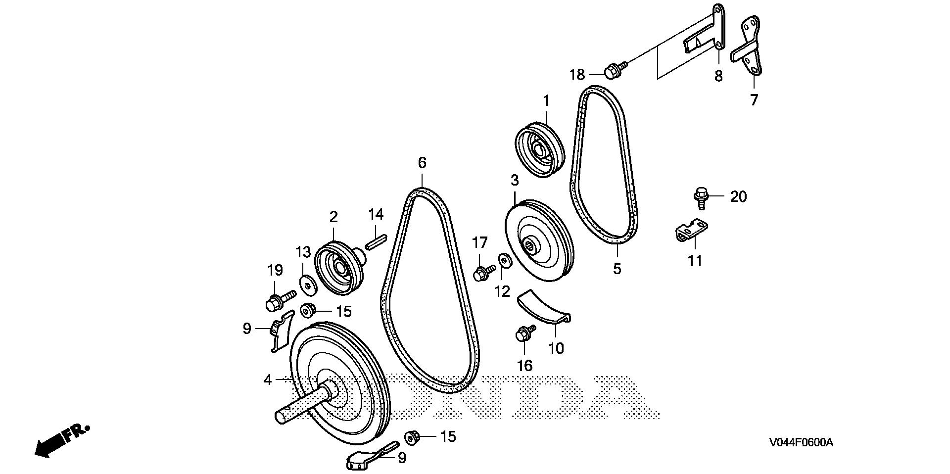 DRIVEN PULLEY